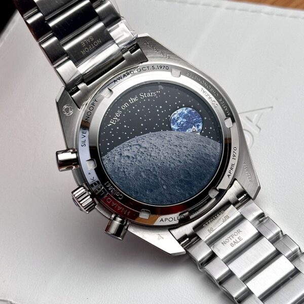 Best Fake Omega Replica 1:1 Watch Speedmaster Snoopy Avard Anniversary GS Factory 42mm - Top Watch - Image 7