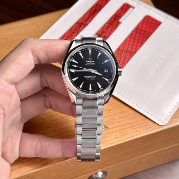 Best Fake Omega Replica Watch Seamaster Co-Axial Aqua Terra Black Dial 41mm - Top Watch