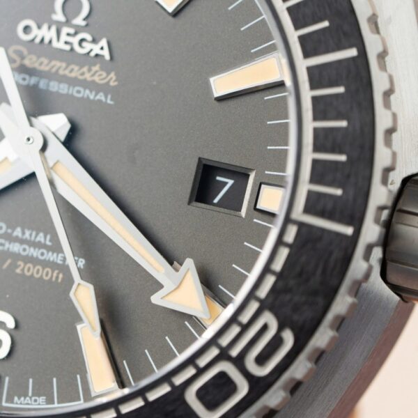 Best Fake Omega Replica Watch Seamaster Planet Ocean Black Dial Rubber Strap Factory VS 43.5mm - Top Watch - Image 5