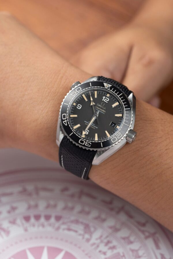 Best Fake Omega Replica Watch Seamaster Planet Ocean Black Dial Rubber Strap Factory VS 43.5mm - Top Watch - Image 7