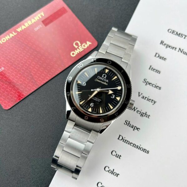 Swiss 1:1 Omega Seamaster 300 Co-Axial Master Chronometer Black Dial Replica Watch VSF 41mm - Top Watch