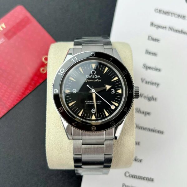 Swiss 1:1 Omega Seamaster 300 Co-Axial Master Chronometer Black Dial Replica Watch VSF 41mm - Top Watch - Image 2