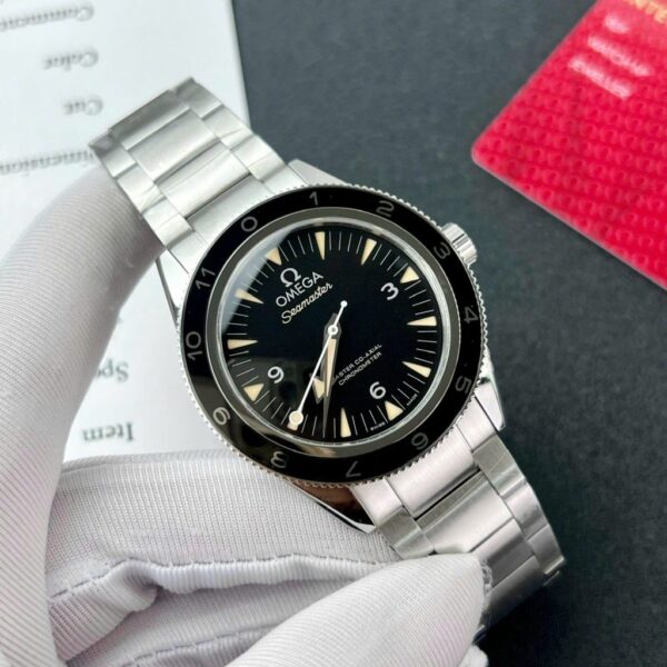 Swiss 1:1 Omega Seamaster 300 Co-Axial Master Chronometer Black Dial Replica Watch VSF 41mm - Top Watch - Image 3