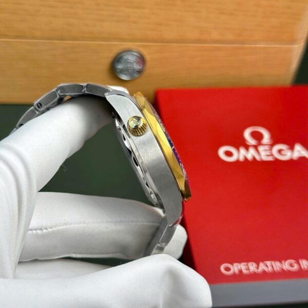 Swiss 1:1 Omega Seamaster Diver 300M Chronograph Replica 11 Watch Dial Blue N1 Factory 44mm - Top Watch - Image 7