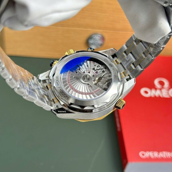 Swiss 1:1 Omega Seamaster Diver 300M Chronograph Replica 11 Watch Dial Blue N1 Factory 44mm - Top Watch - Image 8