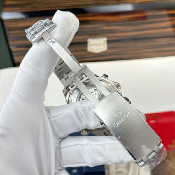 Swiss 1:1 Omega Seamaster Diver 300M Chronograph Replica Watch Dial Blue N1 Factory 44mm - Top Watch - Image 10