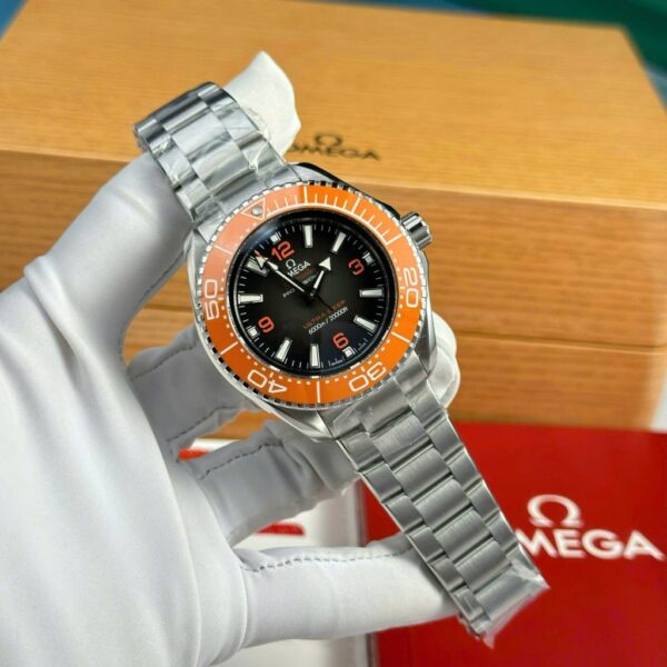 Best Fake Omega Seamaster Planet Ocean 6000M Ultra Deep Replica Watch Black Dial VS Factory 45.5mm - Top Watch - Image 2