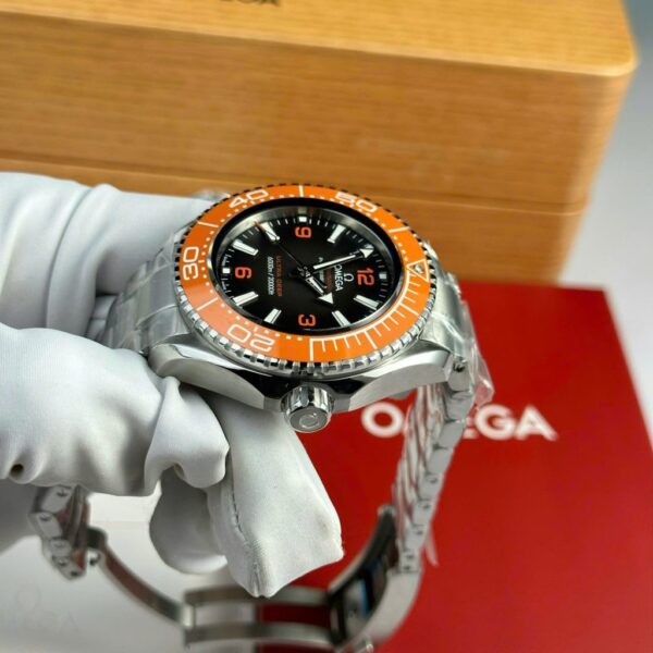 Best Fake Omega Seamaster Planet Ocean 6000M Ultra Deep Replica Watch Black Dial VS Factory 45.5mm - Top Watch - Image 4