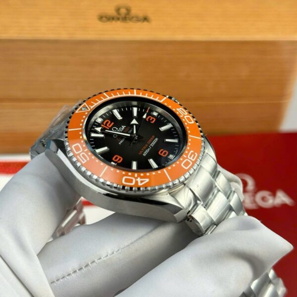 Best Fake Omega Seamaster Planet Ocean 6000M Ultra Deep Replica Watch Black Dial VS Factory 45.5mm - Top Watch - Image 5