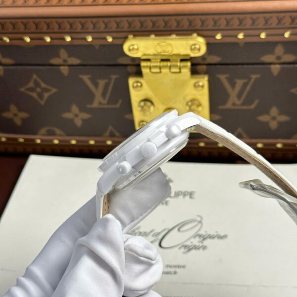 Swiss 1:1 Omega Speedmaster White Ceramic Replica Watch Best Fake Quality N1 Factory 44mm - Top Watch - Image 10