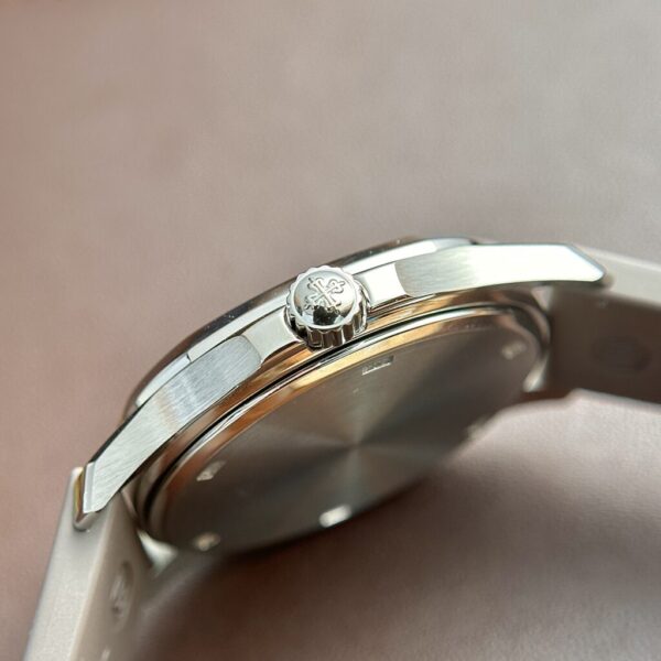 Swiss 1:1 Patek Philippe Aquanaut 5067 Replica 1:1 Watch Gray With Diamonds Bezel PPF 35.6mm - Top Watch - Image 4
