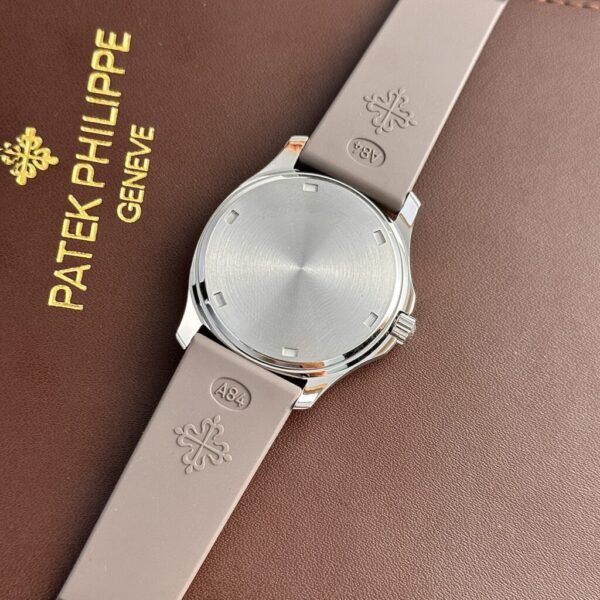 Swiss 1:1 Patek Philippe Aquanaut 5067 Replica 1:1 Watch Gray With Diamonds Bezel PPF 35.6mm - Top Watch - Image 8