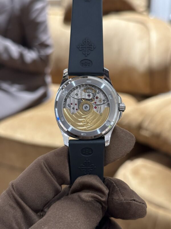 Swiss 1:1 Patek Philippe Aquanaut 5067 Women's Black With Diamond Bezel Replica 1:1 Watch PPF 35.6mm - Top Watch - Image 5