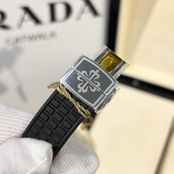 Replica Patek Philippe Aquanaut 5067A Replica 1:1 Watch Black With Stone Bezel PPF 35.6mm - Top Watch - Image 5