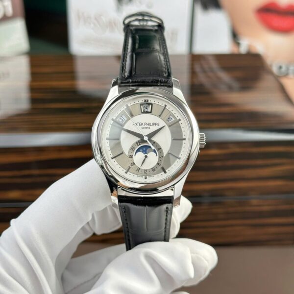 Replica Patek Philippe Complications 5205 Best Fake Replica Watch Gray Dial KM Factory 40mm - Top Watch