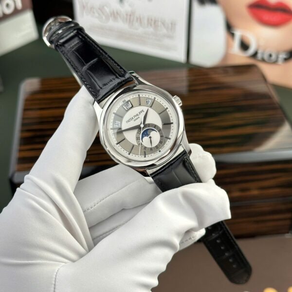 Replica Patek Philippe Complications 5205 Best Fake Replica Watch Gray Dial KM Factory 40mm - Top Watch - Image 2