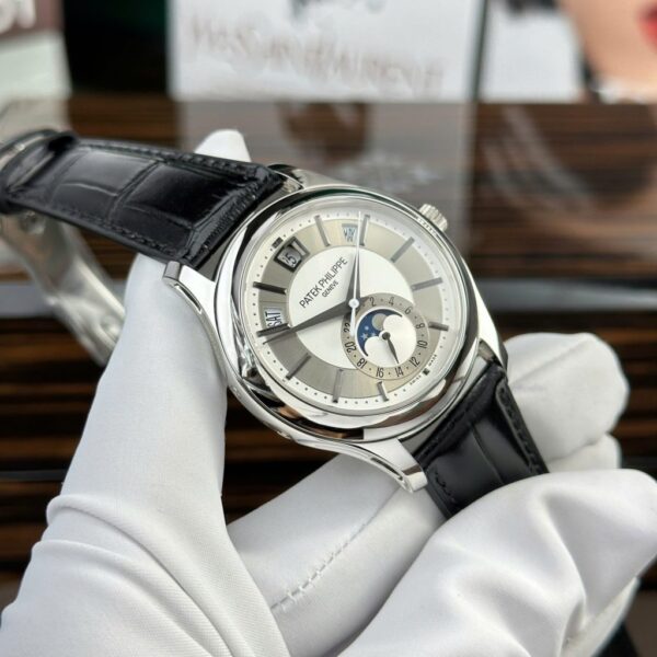 Replica Patek Philippe Complications 5205 Best Fake Replica Watch Gray Dial KM Factory 40mm - Top Watch - Image 3