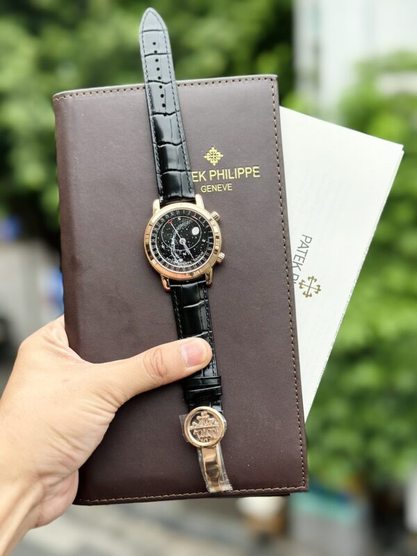 Best Fake Patek Philippe Grand Complications 6102R Replica Watch Rose Gold Case 44mm - Top Watch