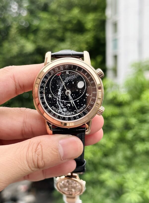 Best Fake Patek Philippe Grand Complications 6102R Replica Watch Rose Gold Case 44mm - Top Watch - Image 4
