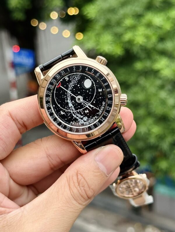 Best Fake Patek Philippe Grand Complications 6102R Replica Watch Rose Gold Case 44mm - Top Watch - Image 5