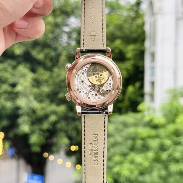 Best Fake Patek Philippe Grand Complications 6102R Replica Watch Rose Gold Case 44mm - Top Watch - Image 6