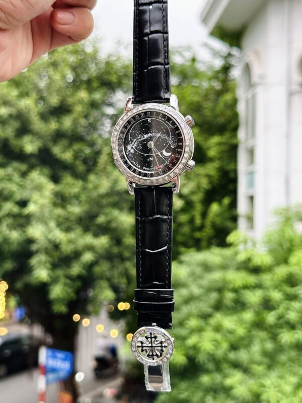 Best Fake Patek Philippe Grand Complications 6104P Replica 11 Watch Black Dial 44mm - Top Watch - Image 2