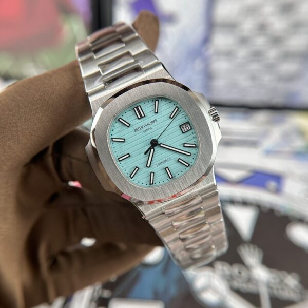 Best Fake Patek Philippe Nautilus 5711 Tiffany and Co Factory 3K Replica 1:1 Watch 40mm - Top Watch - Image 2