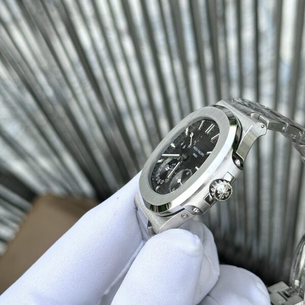 Swiss 1:1 Patek Philippe Nautilus 5712 Gray Dial Replica 1:1 Watch GR Factory 40mm - Top Watch - Image 4