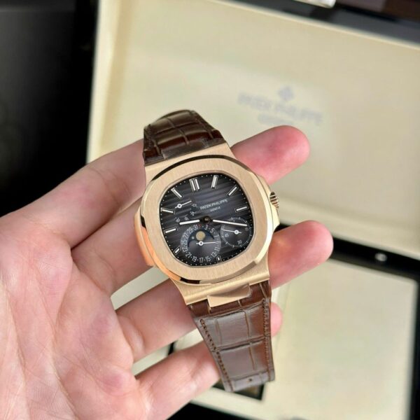 Swiss 1:1 Patek Philippe Nautilus 5712G Best Fake Replica Watch Gray Dial PPF Factory 40mm - Top Watch