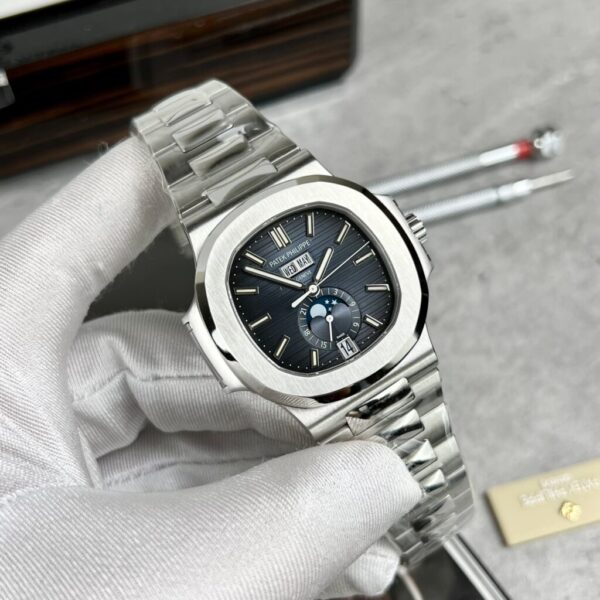 Replica Patek Philippe Nautilus 5726 Replica 11 Watch Blue Purple Dial PPF V2 40.5mm - Top Watch - Image 2