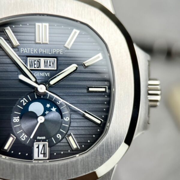 Replica Patek Philippe Nautilus 5726 Replica 11 Watch Blue Purple Dial PPF V2 40.5mm - Top Watch - Image 4