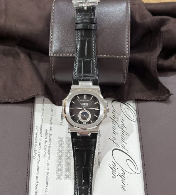 Replica Patek Philippe Nautilus 5726 Replica 1:1 Watch Gray Dial GRF 40.5mm - Top Watch