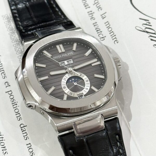 Replica Patek Philippe Nautilus 5726 Replica 1:1 Watch Gray Dial GRF 40.5mm - Top Watch - Image 6