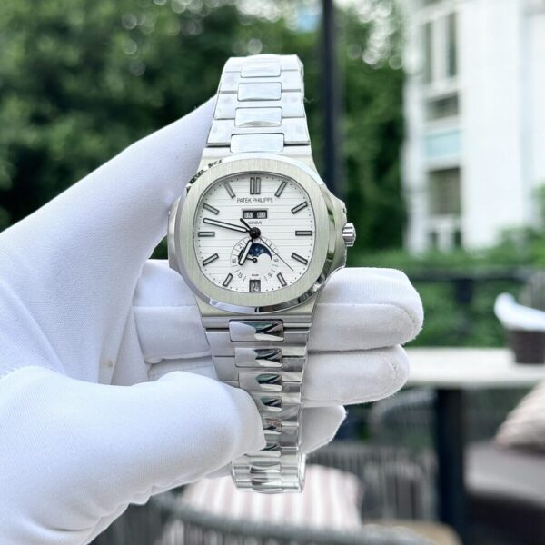 Swiss 1:1 Patek Philippe Nautilus 5726 Replica 1:1 Watch White Dial PPF 40.5mm - Top Watch