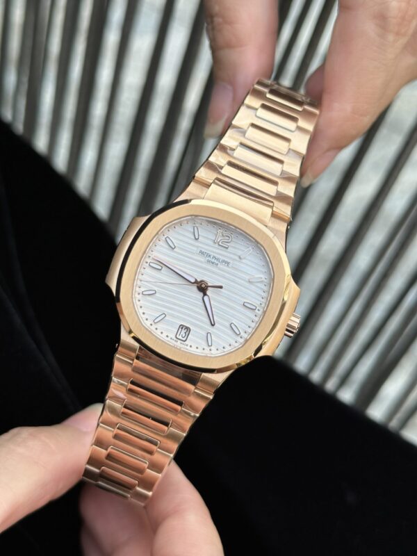 Swiss 1:1 Patek Philippe Nautilus 7118 Replica 1:1 Watch Rose Gold 3K Factory 35.2mm - Top Watch