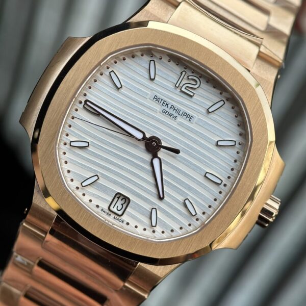 Swiss 1:1 Patek Philippe Nautilus 7118 Replica 1:1 Watch Rose Gold 3K Factory 35.2mm - Top Watch - Image 2