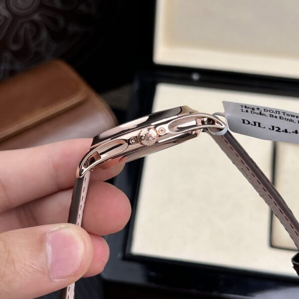 Replica Patek Philippe Replica 1:1 Watch 5205R 18K Rose Gold Wrapped Men White Face 40mm - Top Watch - Image 6