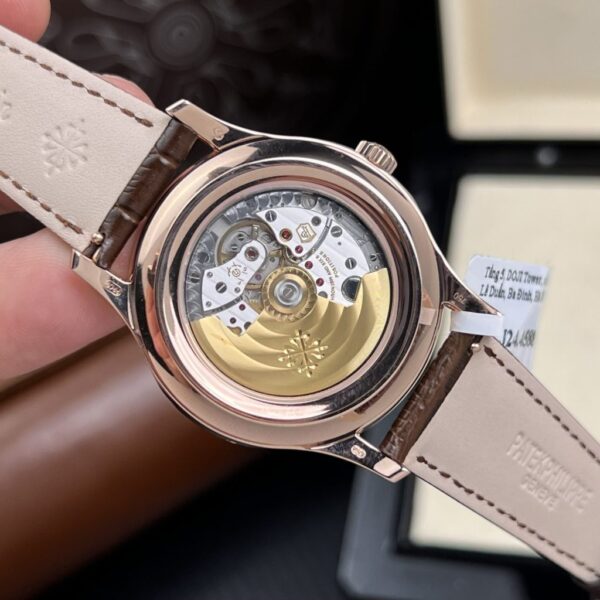 Replica Patek Philippe Replica 1:1 Watch 5205R 18K Rose Gold Wrapped Men White Face 40mm - Top Watch - Image 7