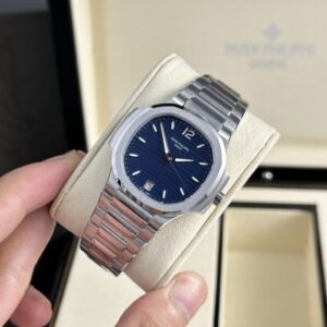 Best Fake Patek Philippe Replica 11 Watch Women's Nautilus 7118 Blue Dial 3K Factory 35.2mm - Top Watch