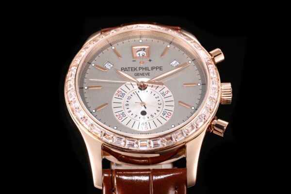 Best Fake Patek Philippe Replica 1:1 Watch Complications 5961R with Stone Factory TW 40.5mm - Top Watch - Image 4
