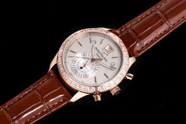 Best Fake Patek Philippe Replica 1:1 Watch Complications 5961R with Stone Factory TW 40.5mm - Top Watch - Image 5