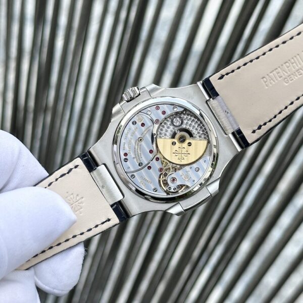 Swiss 1:1 Patek Philippe Replica 1:1 Watch 5712 Gray Dial Leather Strap GRF 40mm - Top Watch - Image 5
