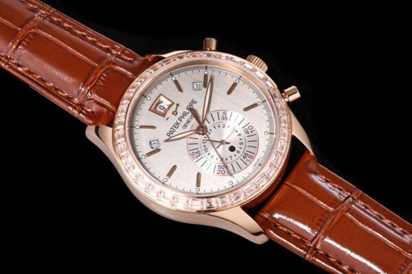 Best Fake Patek Philippe Replica 1:1 Watch Complications 5961R with Stone Factory TW 40.5mm - Top Watch - Image 6