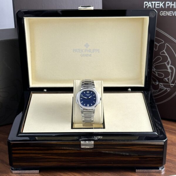Best Fake Patek Philippe Replica 1:1 Watch Nautilus 7118 Blue Dial With Stone 3K Factory 35.2mm - Top Watch - Image 7