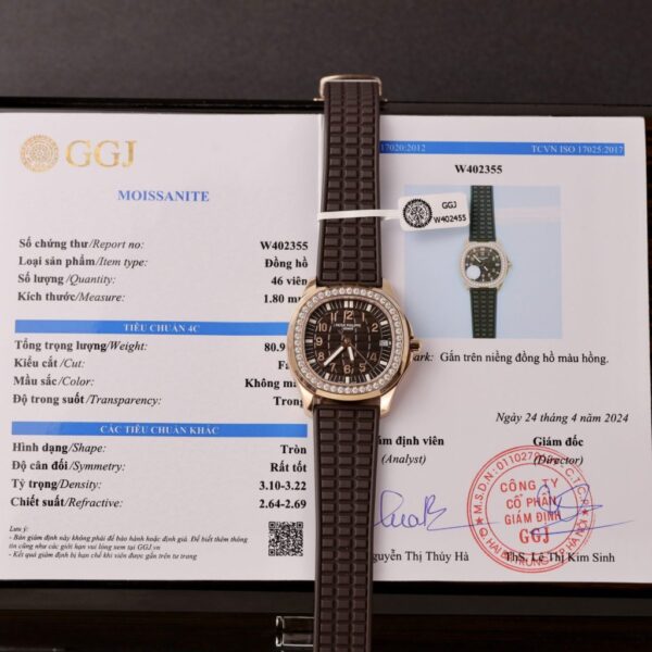 Swiss 1:1 Patek Philippe Replica 1:1 Watch Aquanaut 5067 Mechanical Movement Moissanite Diamond Bezel 35.6mm - Top Watch