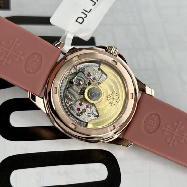 Replica Patek Philippe Replica 11 Watch Aquanaut 5072R Gold Wrapped Moissanite Diamond 35.6mm - Top Watch - Image 10