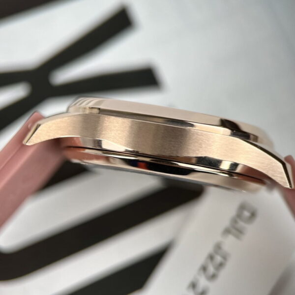 Replica Patek Philippe Replica 11 Watch Aquanaut 5072R Gold Wrapped Moissanite Diamond 35.6mm - Top Watch - Image 9