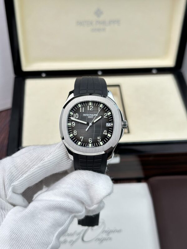 Best Fake Patek Philippe Replica 1:1 Watch Aquanaut 5167A Black Dial Rubber Strap Factory 3K 40mm - Top Watch
