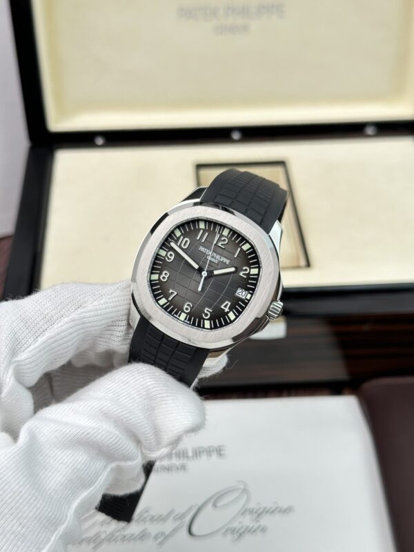 Best Fake Patek Philippe Replica 1:1 Watch Aquanaut 5167A Black Dial Rubber Strap Factory 3K 40mm - Top Watch - Image 2