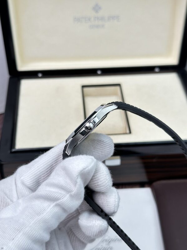 Best Fake Patek Philippe Replica 1:1 Watch Aquanaut 5167A Black Dial Rubber Strap Factory 3K 40mm - Top Watch - Image 3